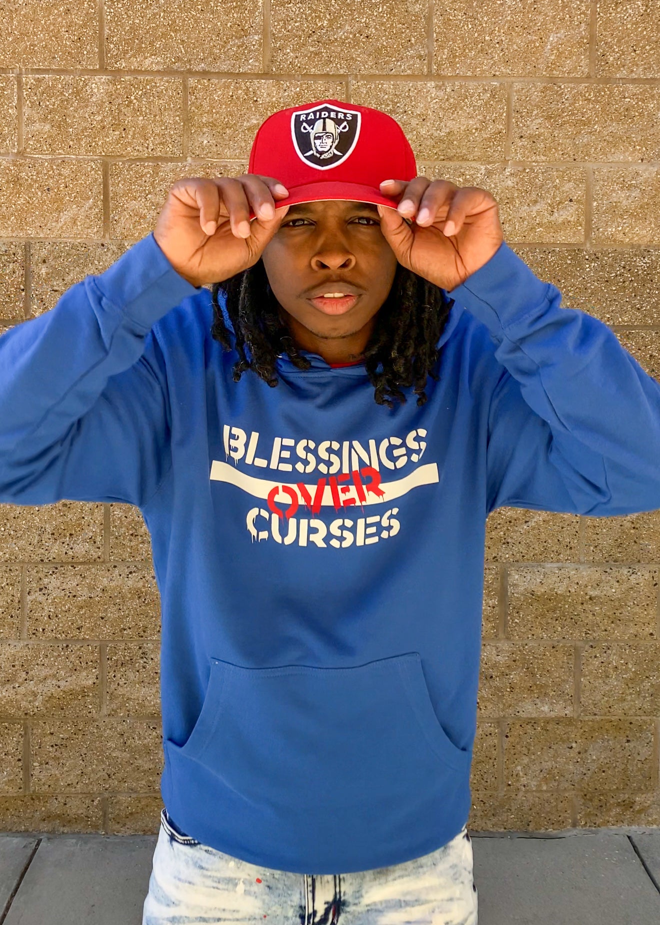 Blessings Over Curses Pullover Hoodie