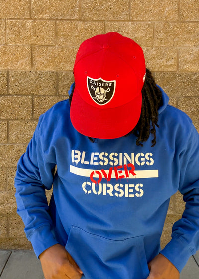 Blessings Over Curses Pullover Hoodie