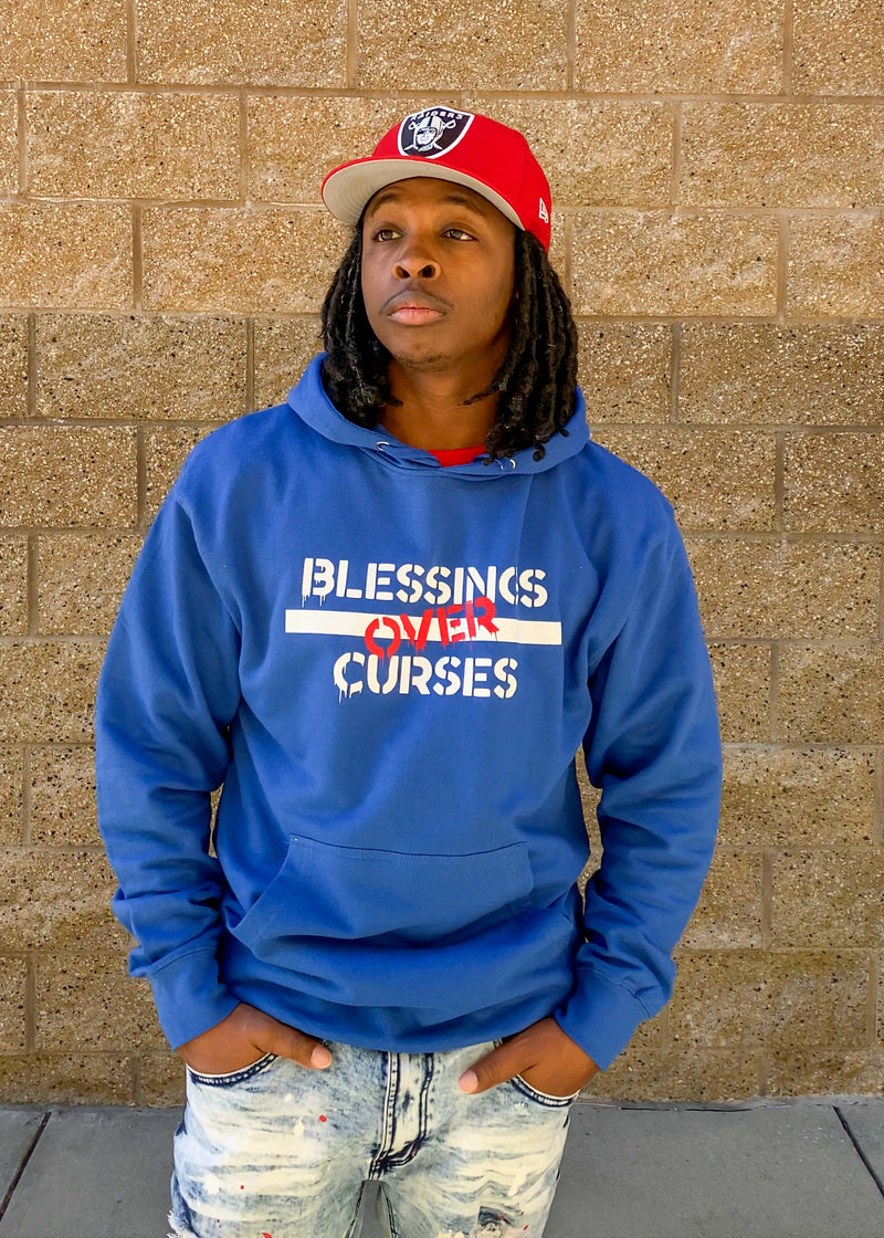 Blessings Over Curses Pullover Hoodie
