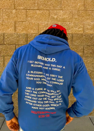 Blessings Over Curses Pullover Hoodie